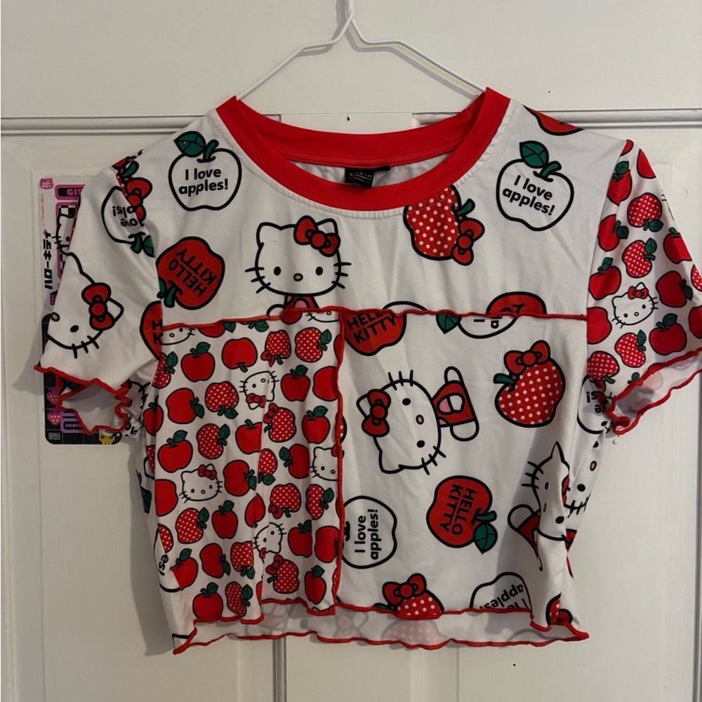 Hello kitty crop top